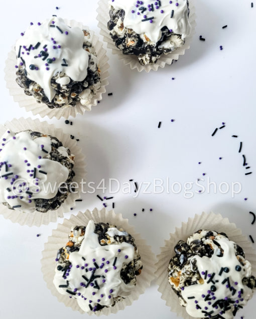 Halloween Popcorn Balls on White - Image 5