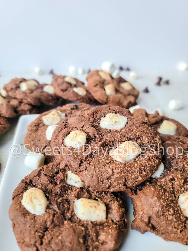 Hot Cocoa Cookies on Linen - Image 4