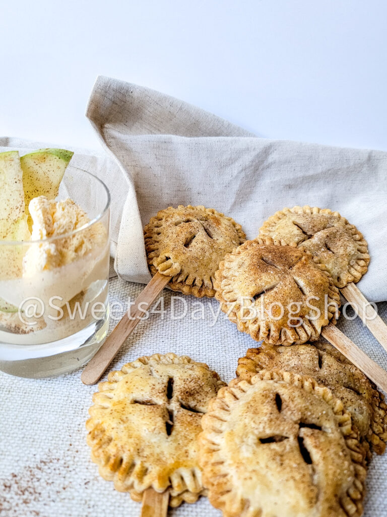 Apple Pie Pops on Linen