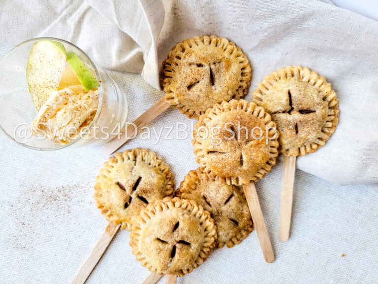 Apple Pie Pops on Linen - Image 2