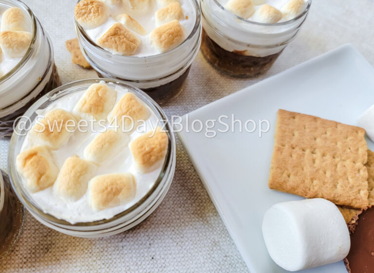 Peanut Butter S'mores Pie on Linen - Image 6