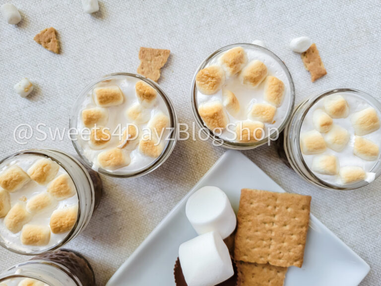 Peanut Butter S'mores Pie on Linen - Image 4