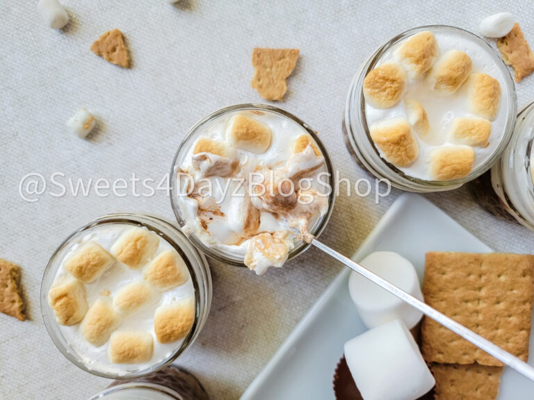 Peanut Butter S'mores Pie on Linen - Image 7