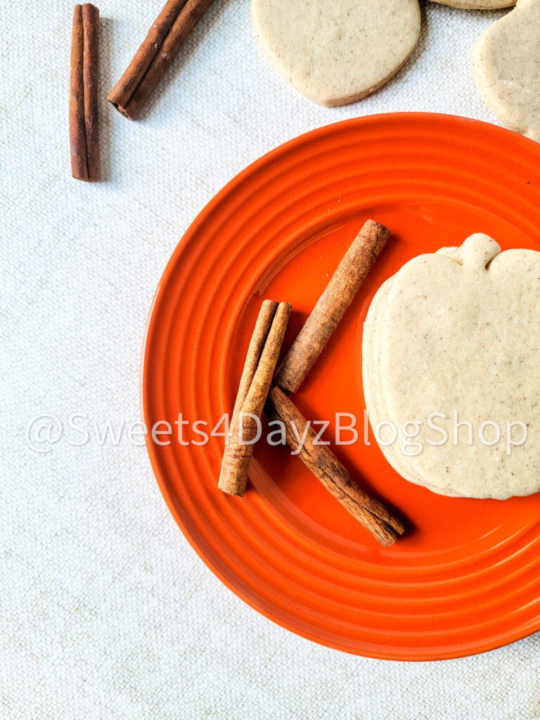 Snickerdoodle Cut Out Cookies on Linen - Image 6