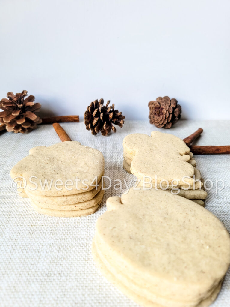 Snickerdoodle Cut Out Cookies on Linen - Image 7