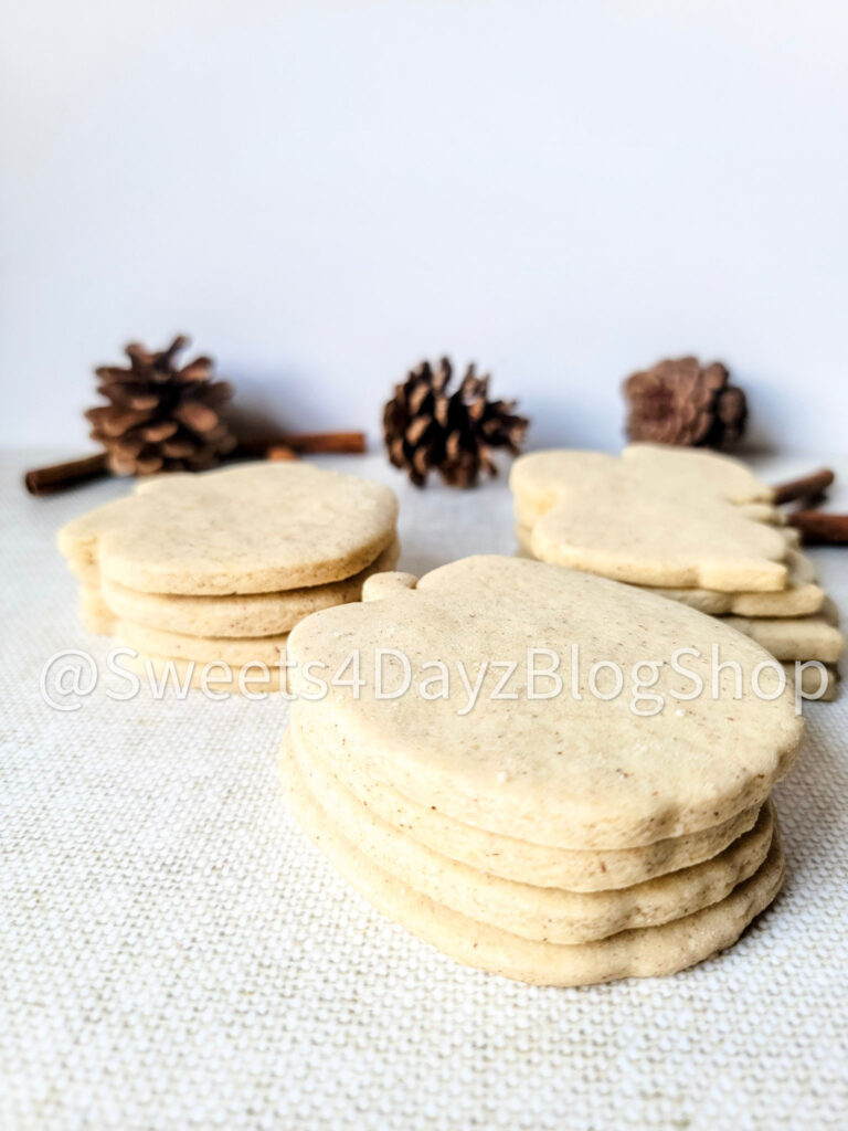 Snickerdoodle Cut Out Cookies on Linen