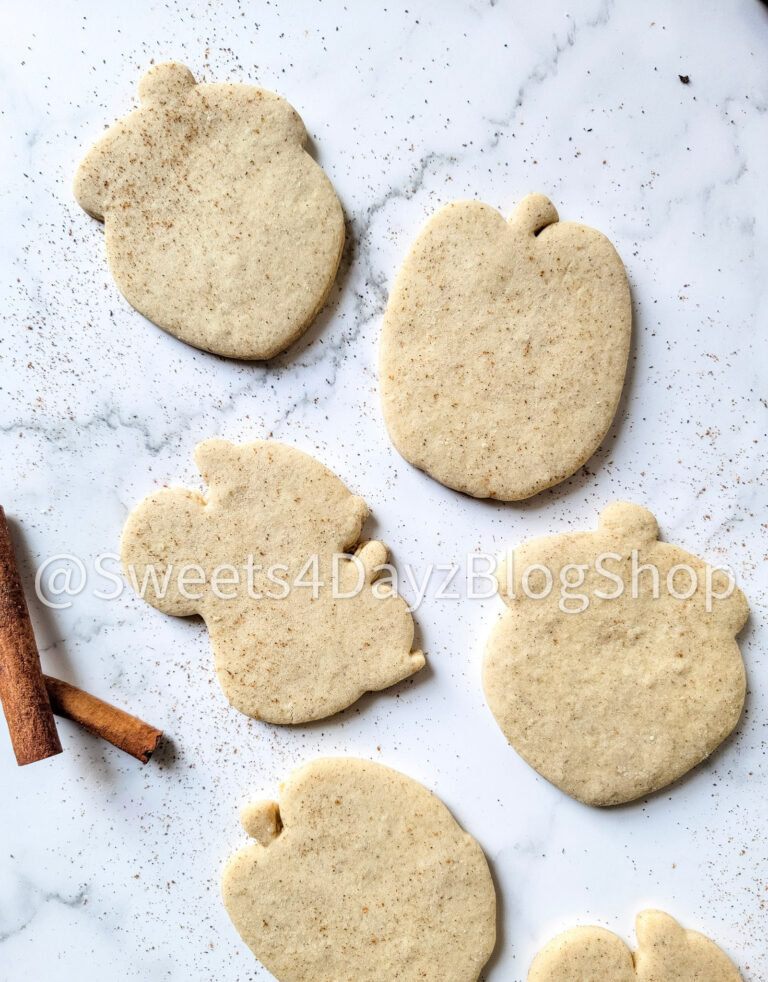 Snickerdoodle Cut Out Cookies on Marble - Image 6