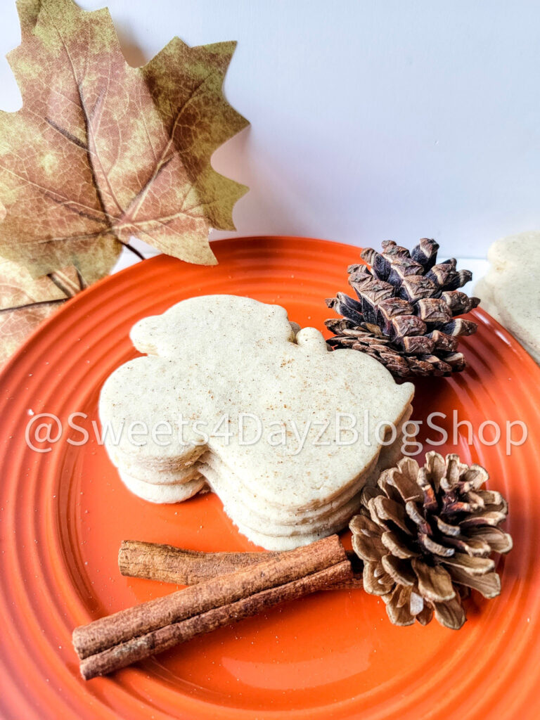 Snickerdoodle Cut Out Cookies on White - Image 2