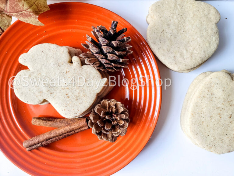 Snickerdoodle Cut Out Cookies on White - Image 4