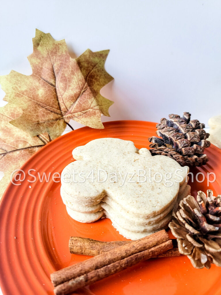 Snickerdoodle Cut Out Cookies on White - Image 6