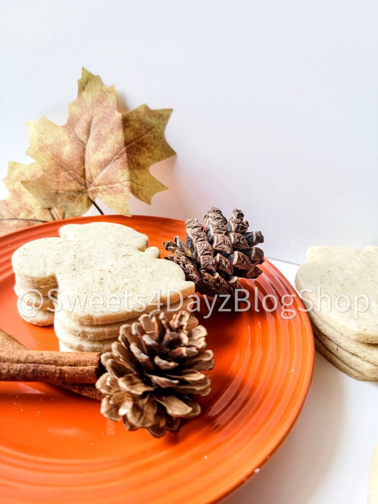 Snickerdoodle Cut Out Cookies on White - Image 8