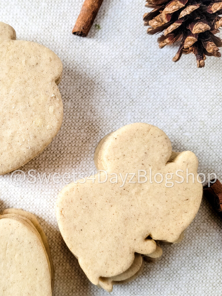 Snickerdoodle Cut Out Cookies on Linen - Image 9