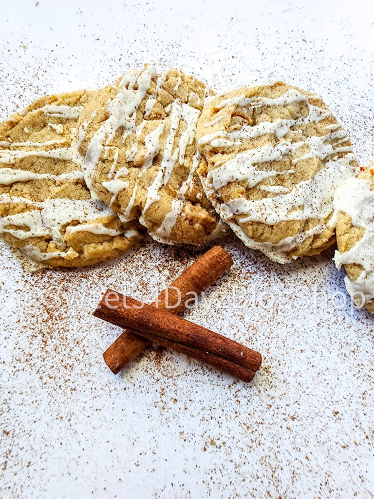 Carrot Cake Cookies on White - Image 2