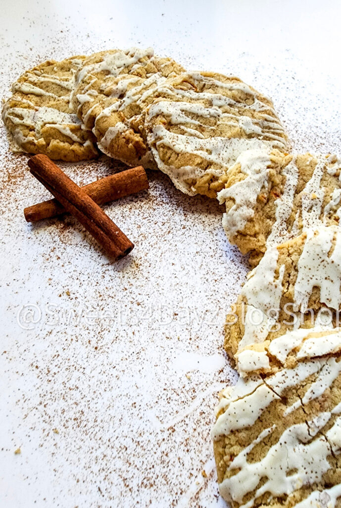Carrot Cake Cookies on White - Image 5