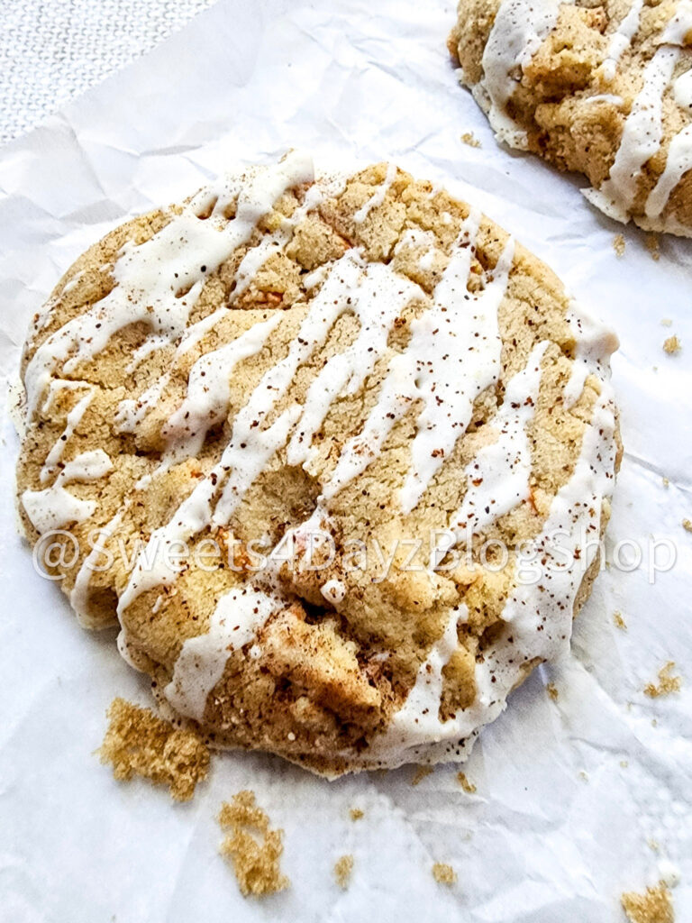 Carrot Cake Cookies on Linen - Image 2