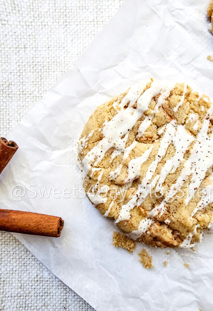 Carrot Cake Cookies on Linen - Image 3