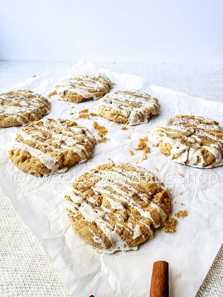 Carrot Cake Cookies on Linen - Image 6