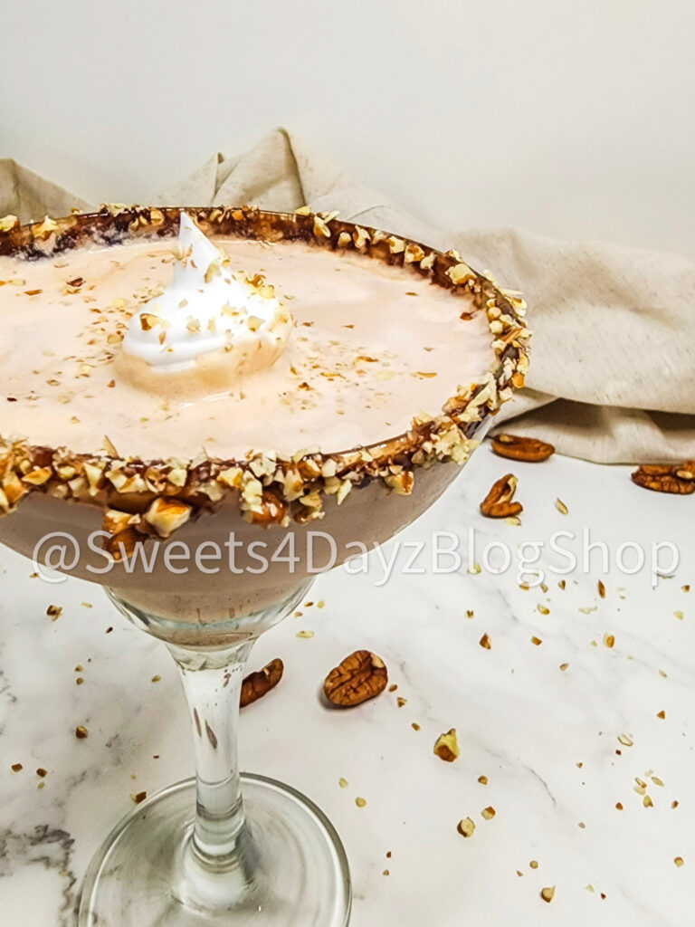 Pecan Pie Martini on Marble - Image 2