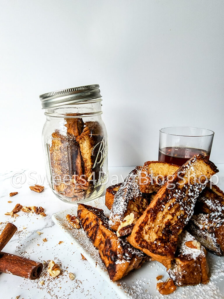 French Toast Sticks on Marble - Image 2