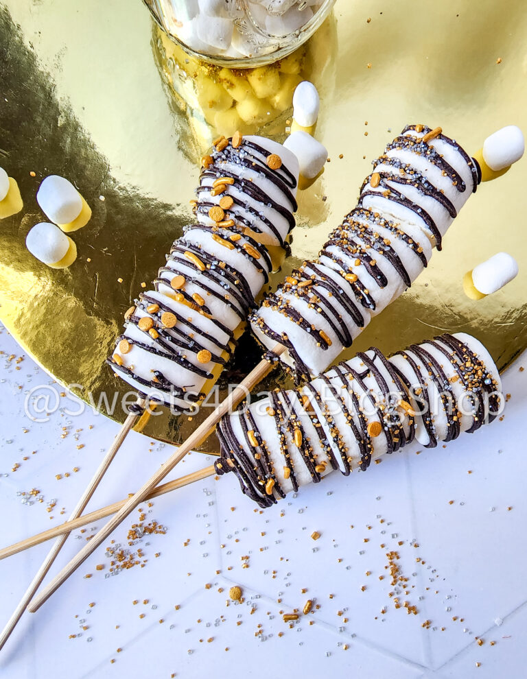 New Year's Marshmallow Pops on Rhombus - Image 2