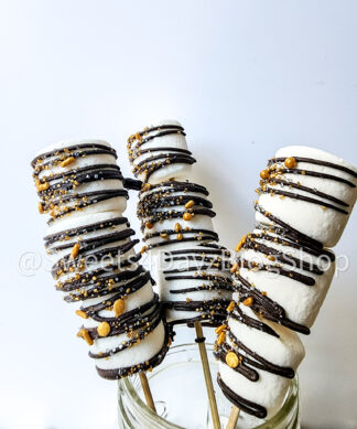New Year's Marshmallow Pops on Rhombus