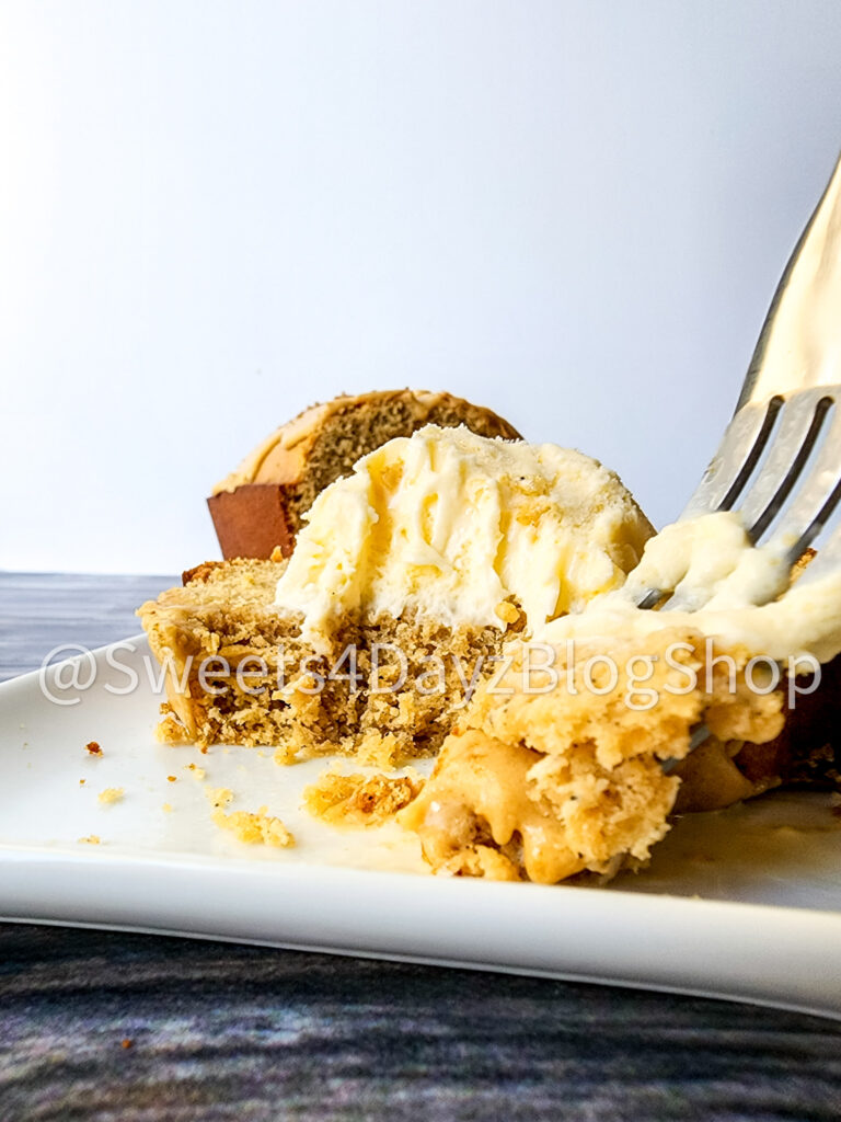 Brown Butter Old Fashioned Pound Cake on Grey Wood - Image 7