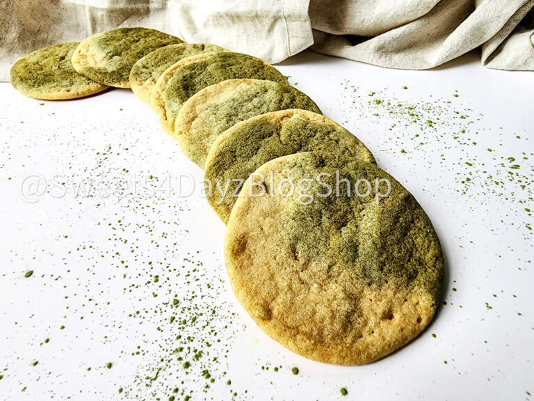 Matcha Latte Cookies on White - Image 4