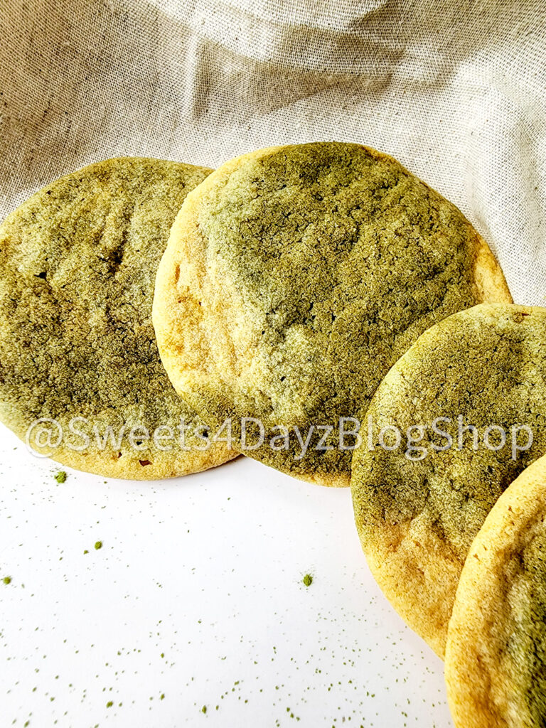 Matcha Latte Cookies on White - Image 5