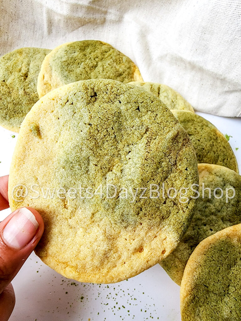 Matcha Latte Cookies on White - Image 6