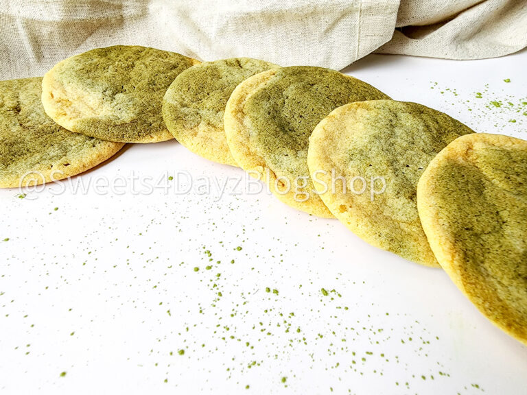 Matcha Latte Cookies on White - Image 8