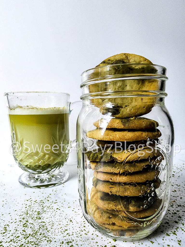 Matcha Latte Cookies on Marble - Image 6