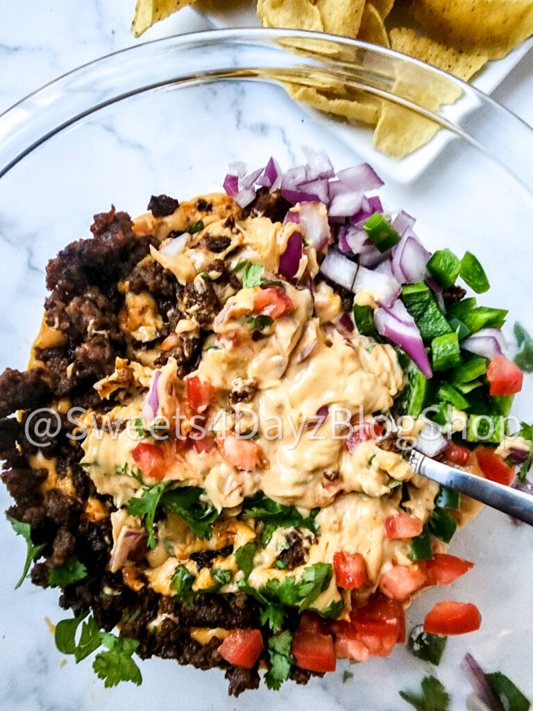Hardy Chorizo Queso on Marble