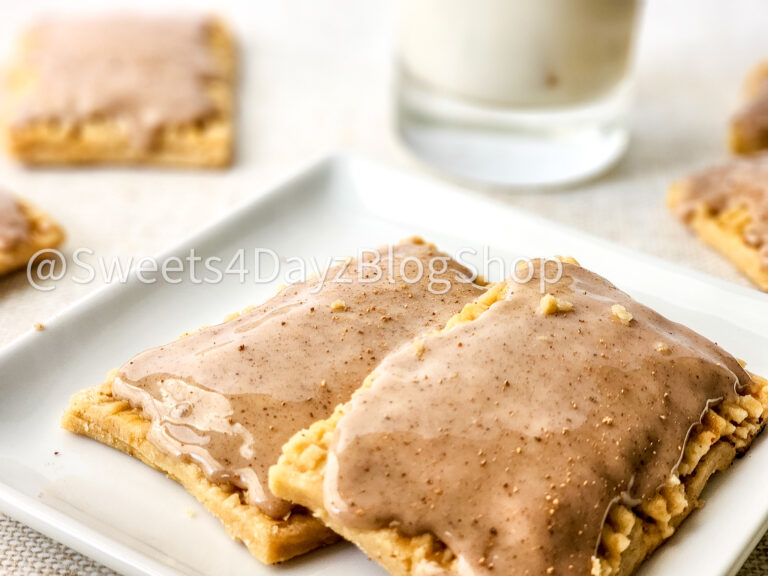 Homemade Vegan Brown Sugar Pop tarts on Linen - Image 6