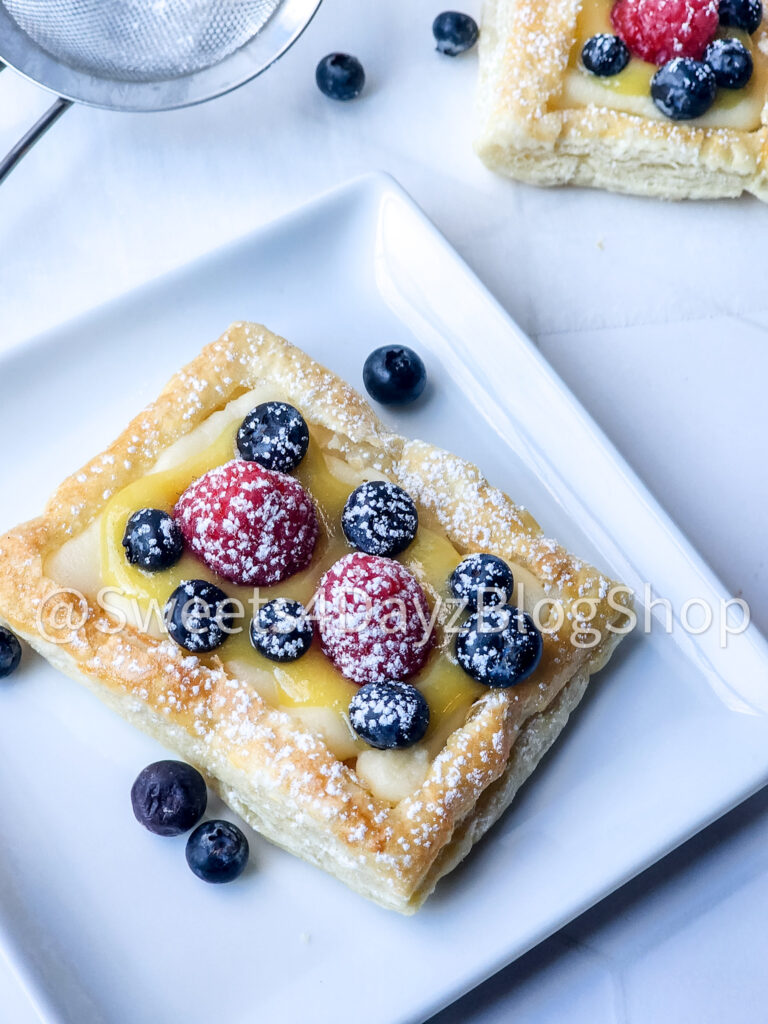 Handheld Puff Pastries on Rhombus - Image 2