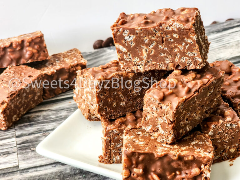 Vegan Crunch Bars on Grey Wood - Image 5