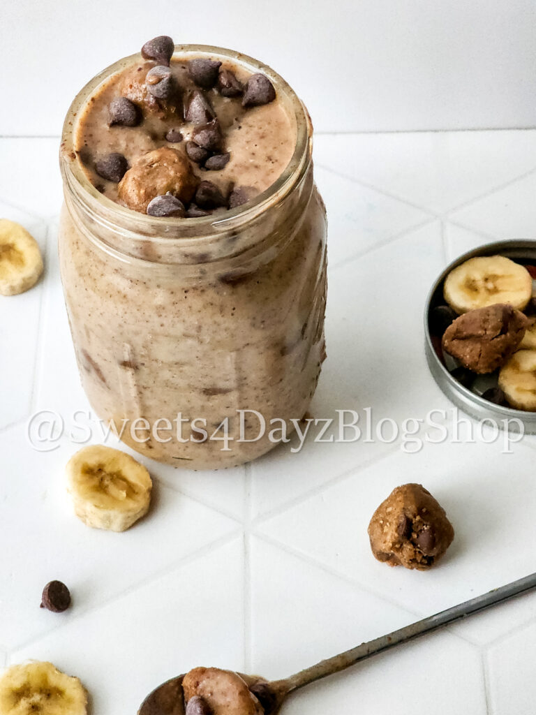 Vegan Chocolate Chip Cookie Dough Shake on Rhombus - Image 6