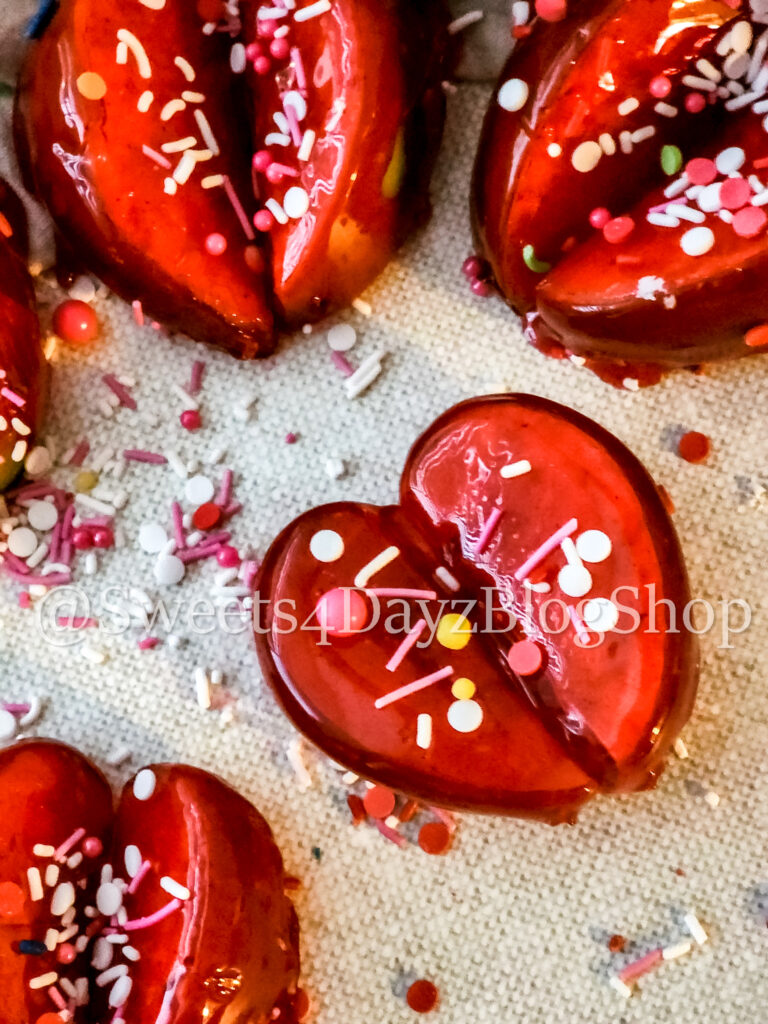 Valentine's Day Candied Hearts on Linen - Image 4