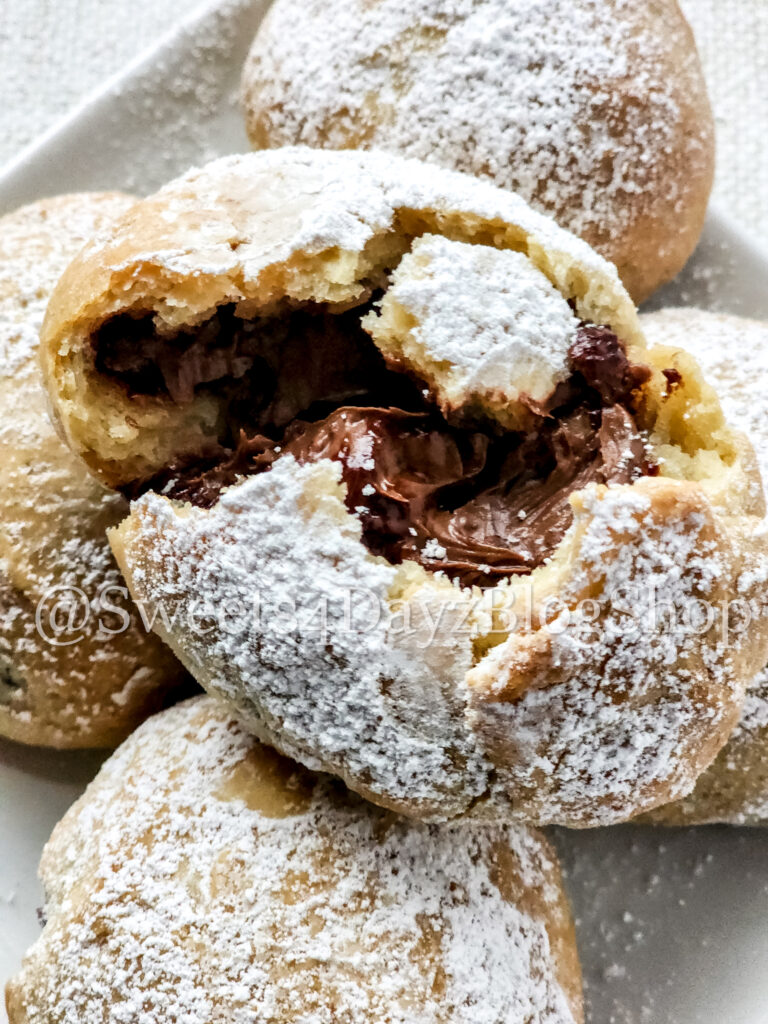 Nutella Bombs on Linen