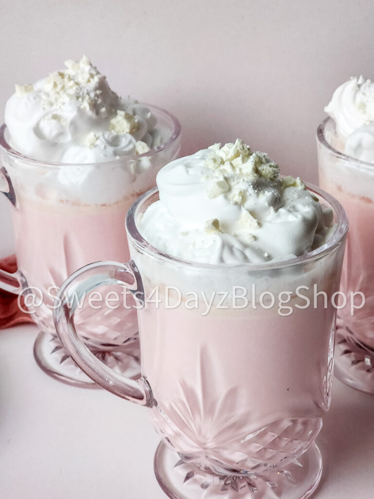 White Hot Chocolate on White