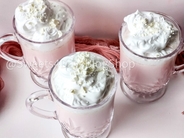 White Hot Chocolate on White - Image 4
