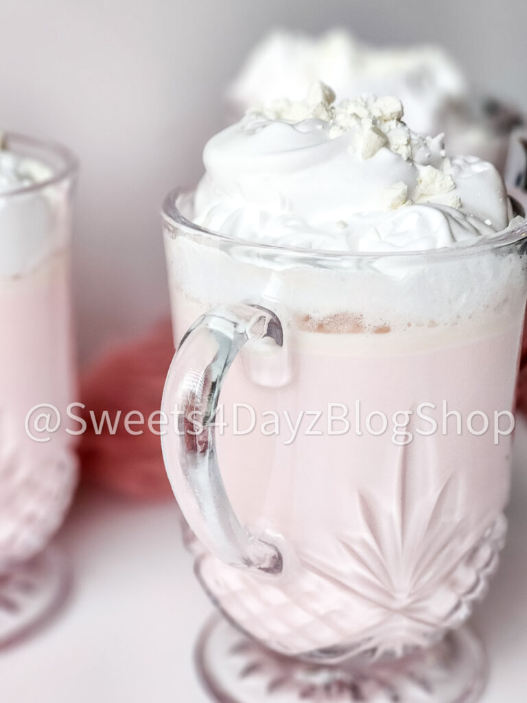 White Hot Chocolate on White - Image 3