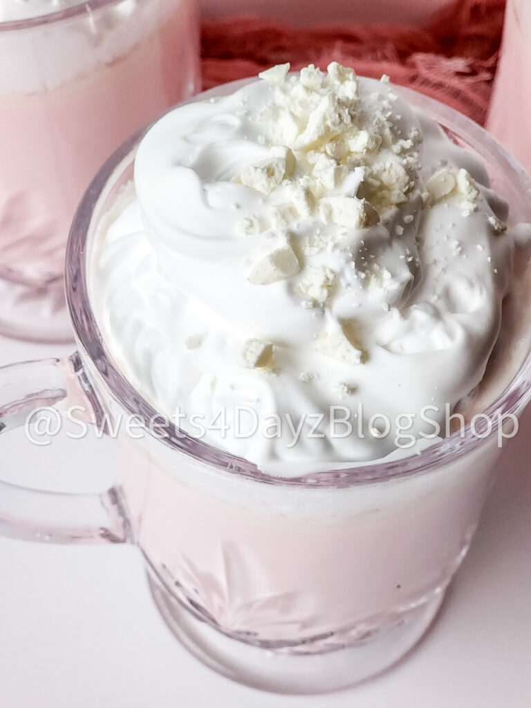 White Hot Chocolate on White - Image 2