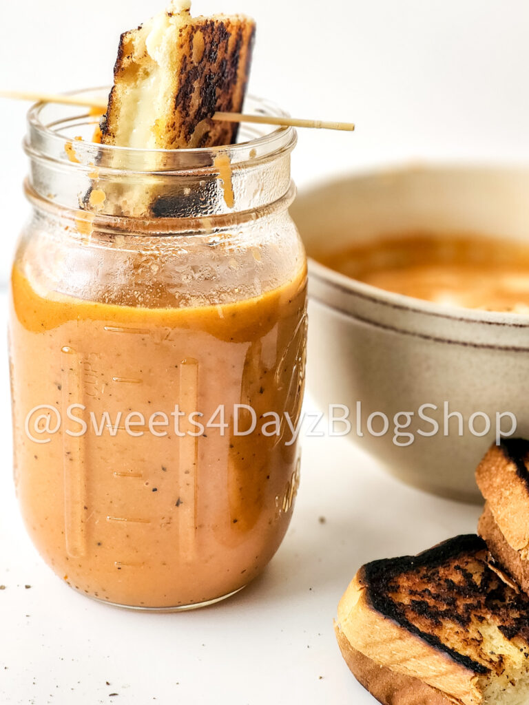 Creamy Tomato Bisque on White - Image 3