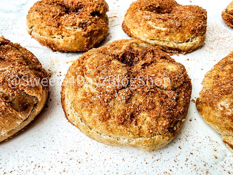 Copycat Panera Bread Cinnamon Crunch Bagel on Marble - Image 8