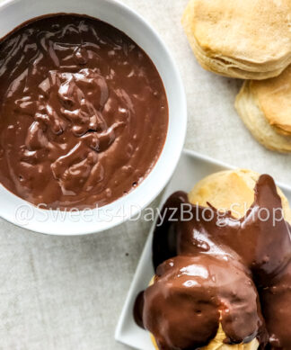 Southern Chocolate Gravy on Linen