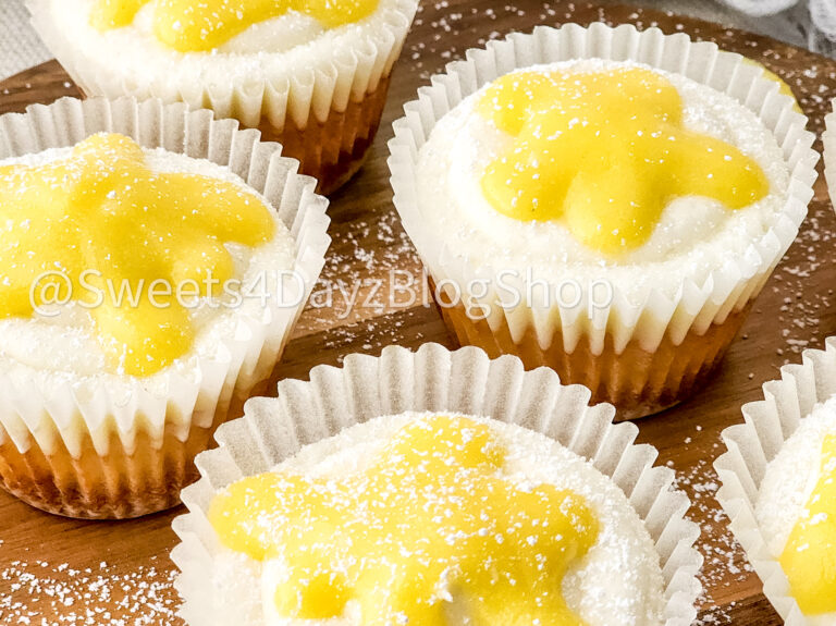 Lemon Bar Cupcakes on Linen - Image 3