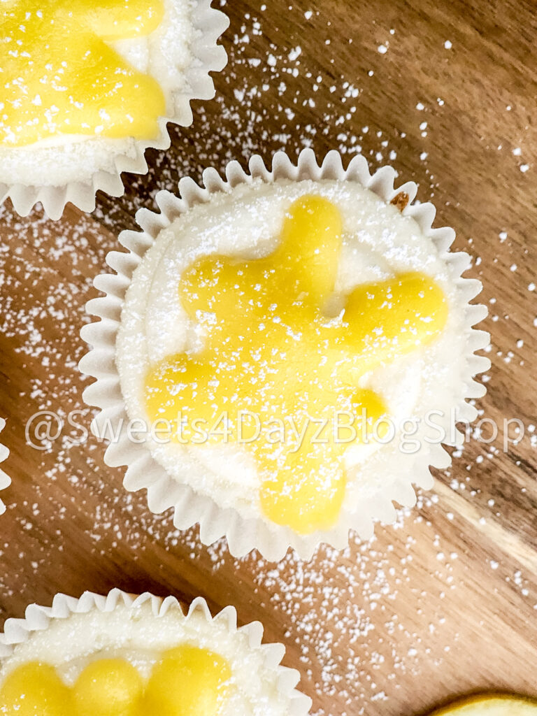 Lemon Bar Cupcakes on Linen - Image 5