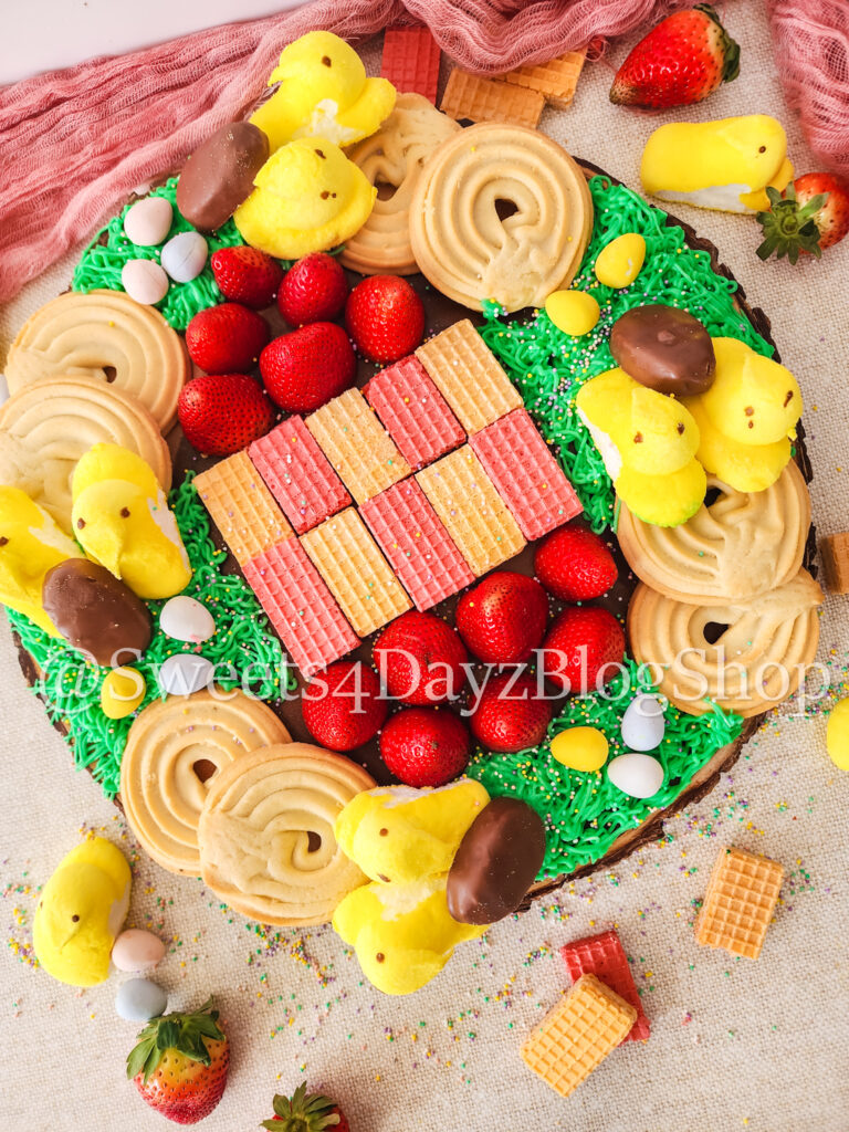 Easter Charcuterie Board on Linen - Image 6