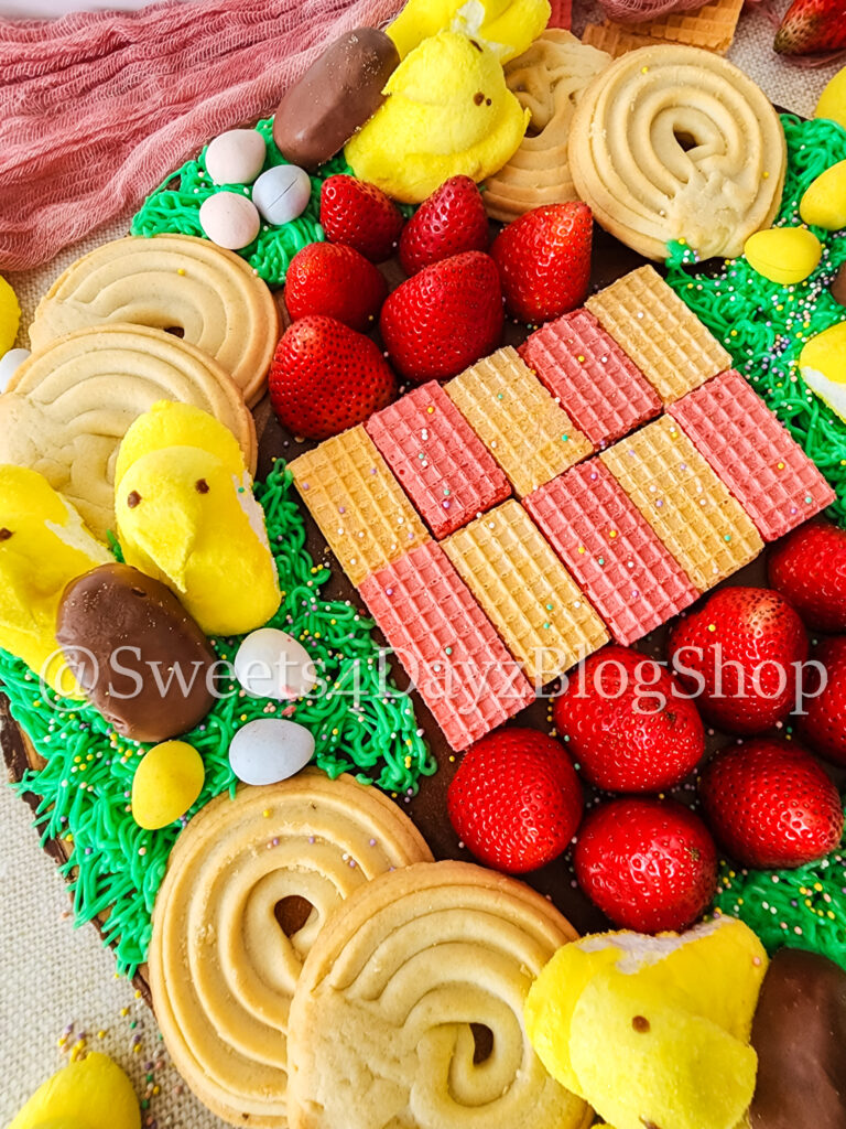 Easter Charcuterie Board on Linen - Image 7