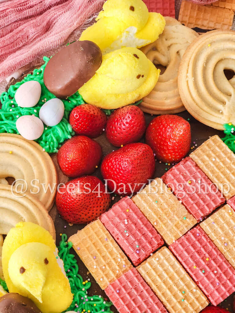 Easter Charcuterie Board on Linen - Image 8